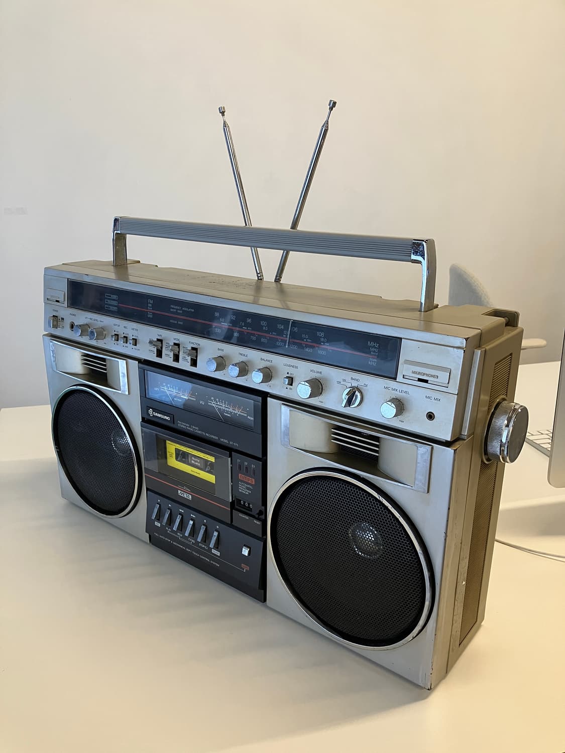 삼성 빈티지 카세트 붐박스 st 575 상품이미지4