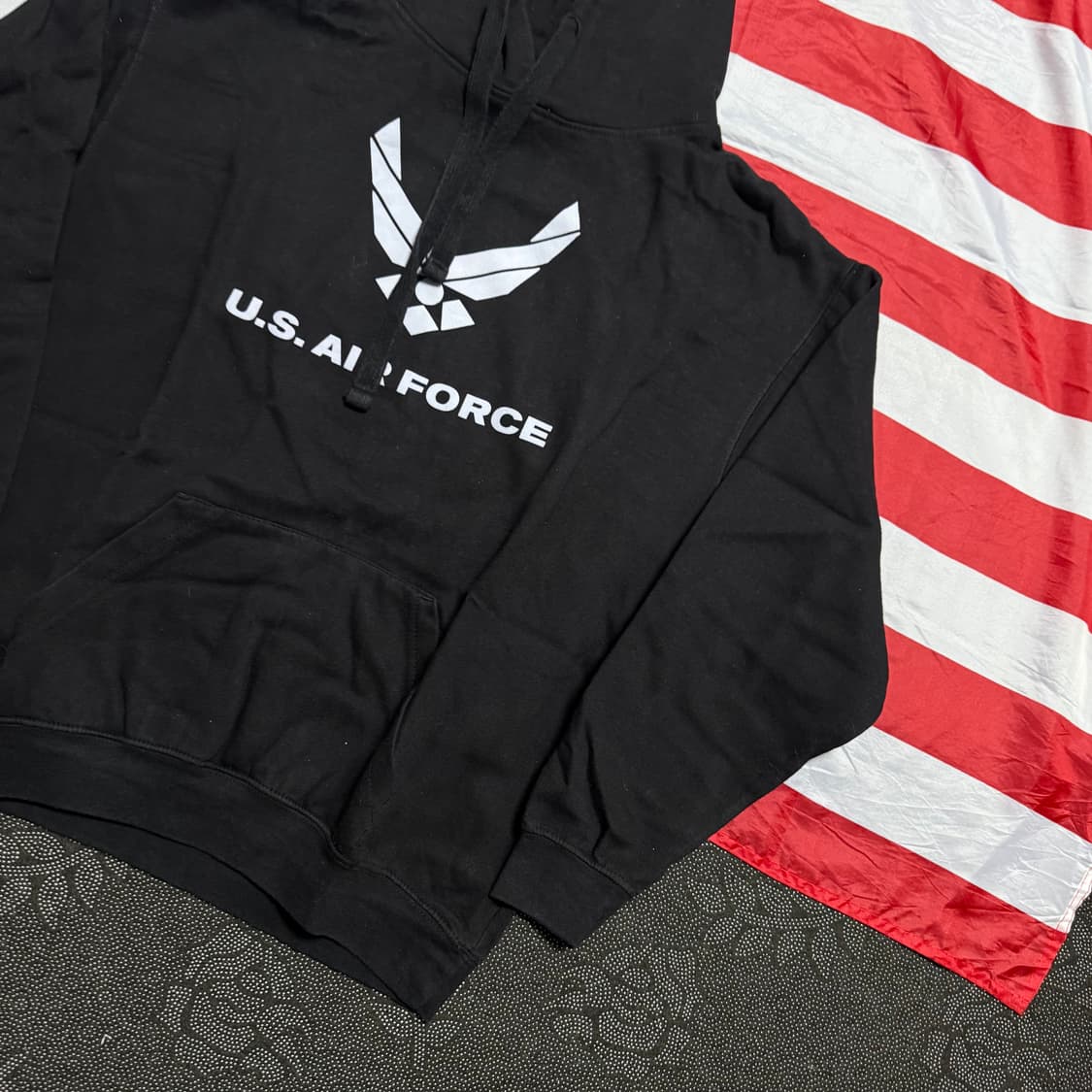 [L] 밀리터리 미 U.S AIR FORCE 스웻 후드티 S-25 상품이미지5