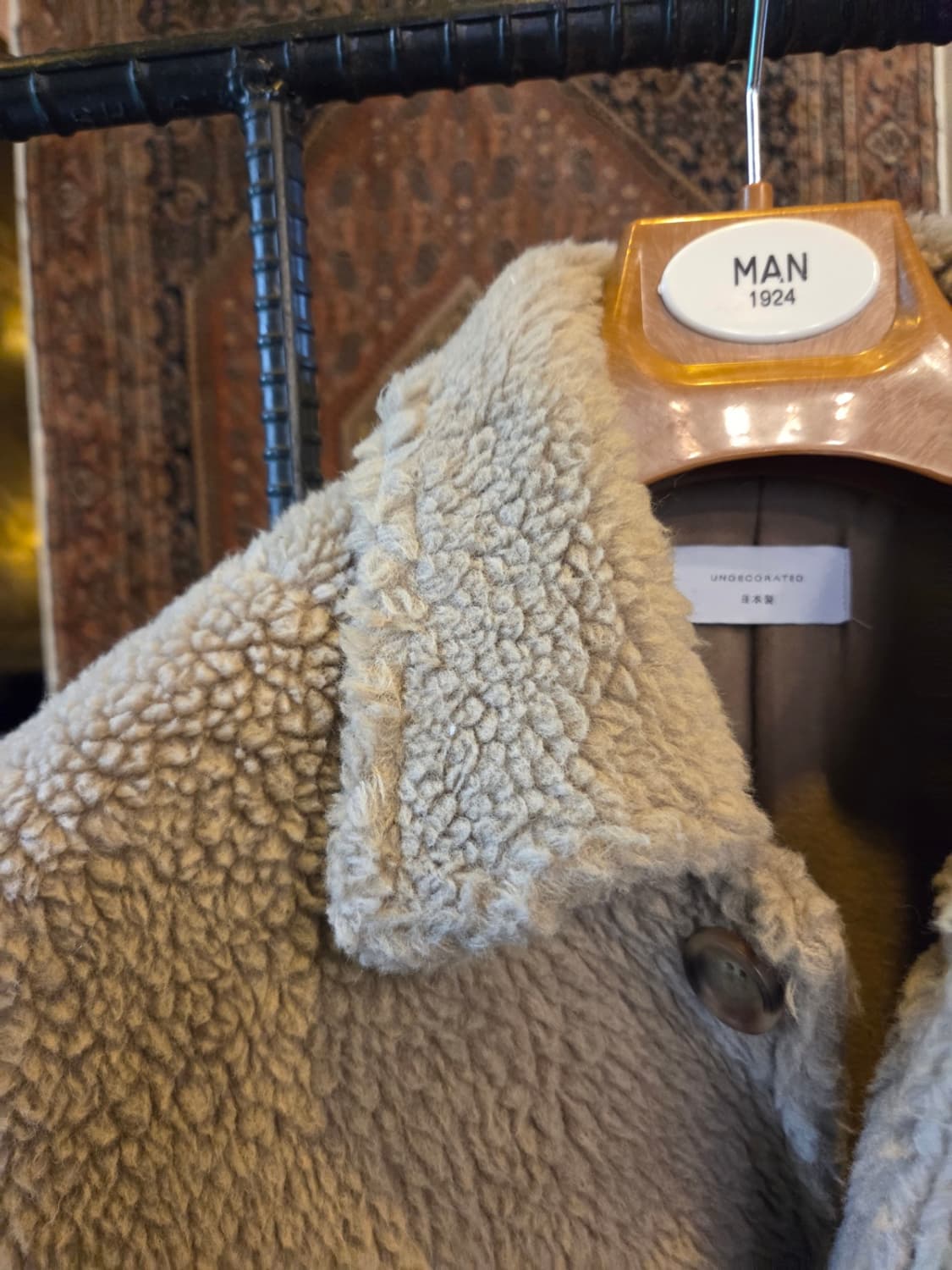 UNDECORATED 시어링자켓 상품이미지3