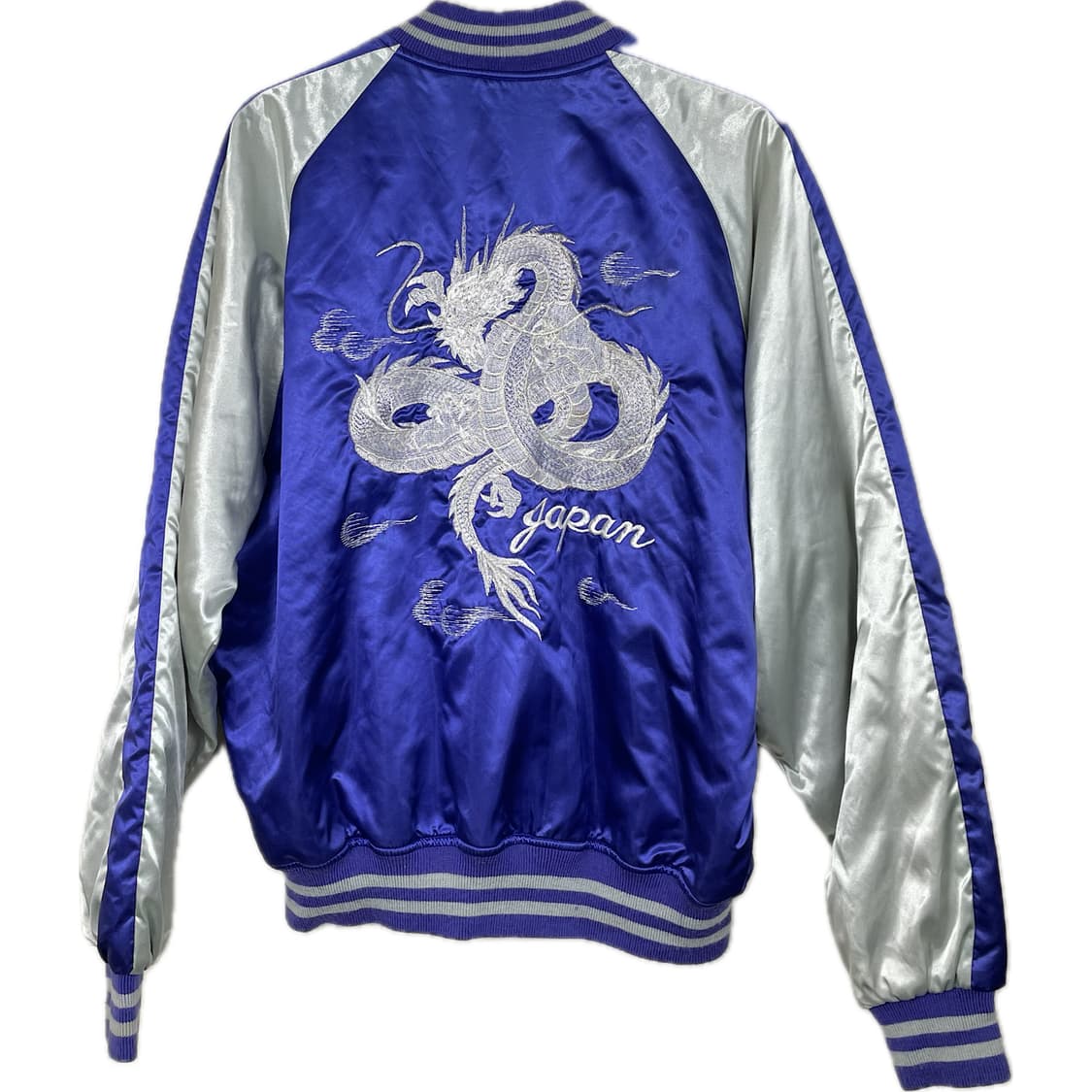 [L] 호시히메 드래곤 자수 스카쟌 일본 빈티지 스카잔 자켓 상품이미지2