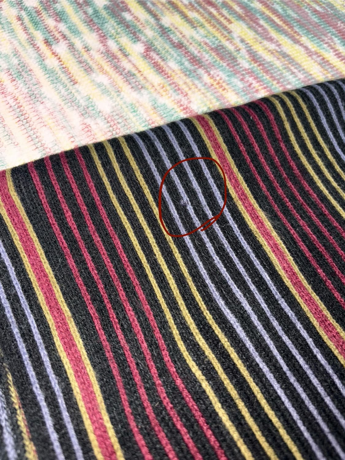 블랙 스트라이프 머플러 상품이미지8