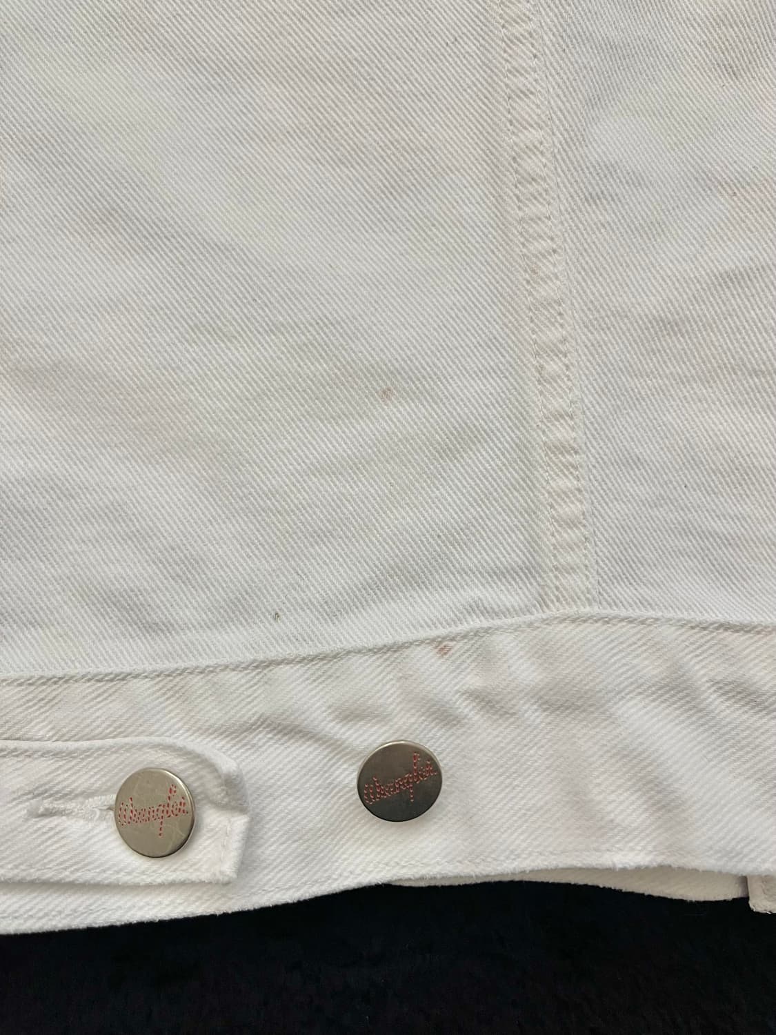 빈티지 랭글러 3세대 트러커 자켓 화이트 상품이미지10