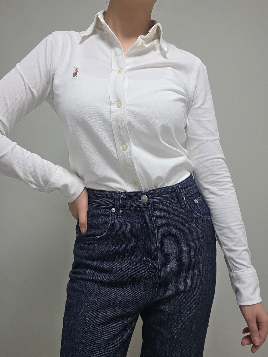 Polo Ralph Lauren / PK 소재 화이트 셔츠 상품이미지8