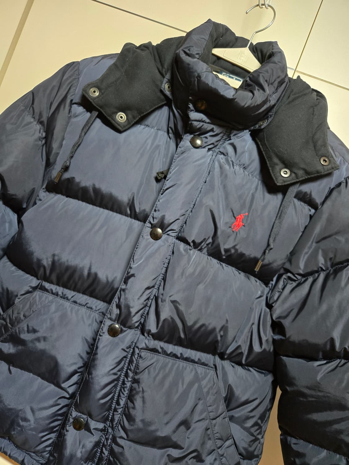 폴로 랄프로렌 네이비 다운패딩 상품이미지1