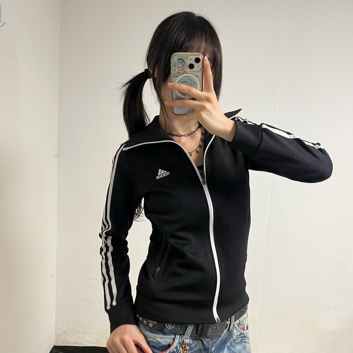 Adidas Black Track Jacket 상품이미지2