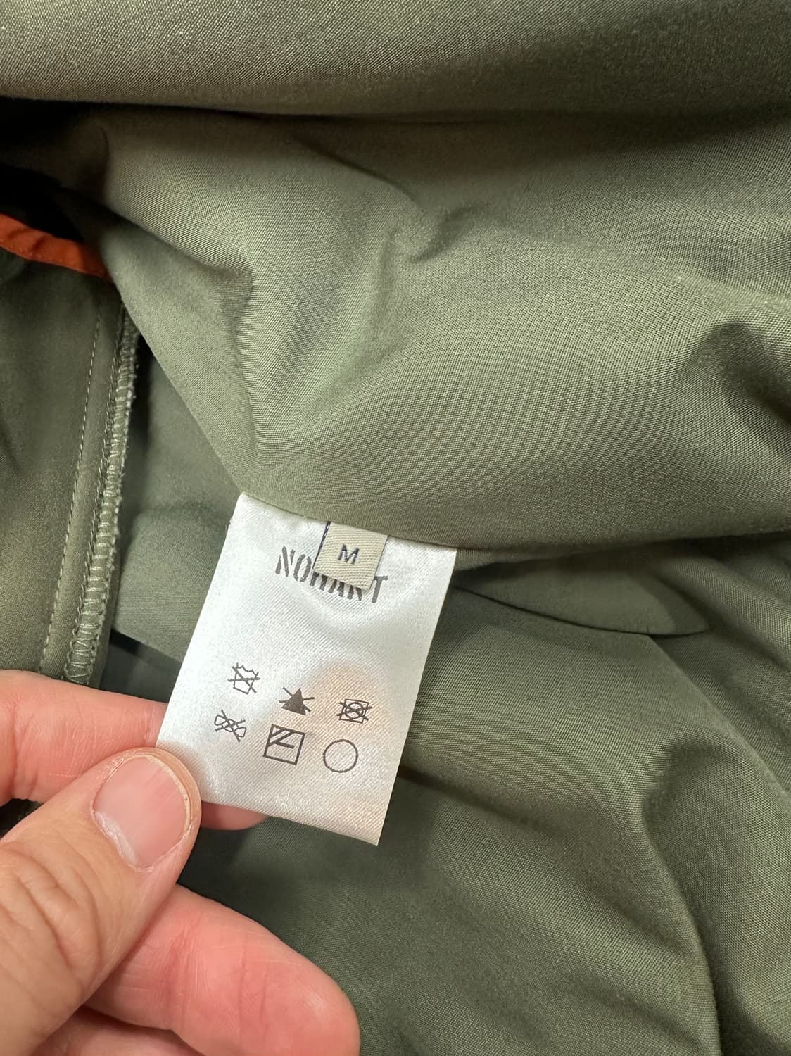 노앙 NOHANT 카키 MA-1 항공점퍼 M 상품이미지6
