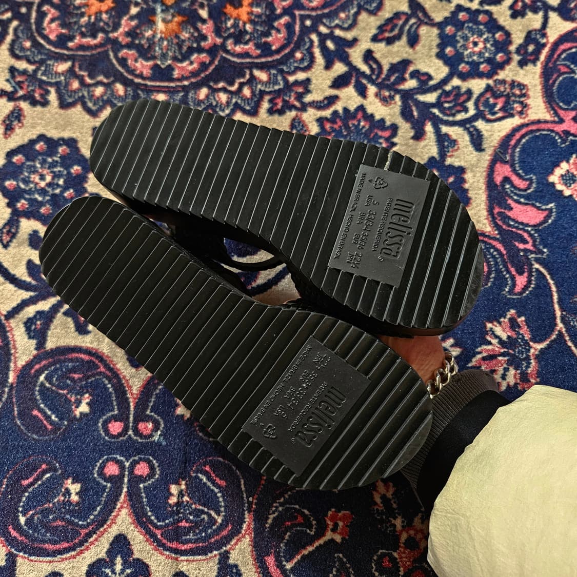 (미사용) 멜리사 x 살리나스 꼬임 샌들 35/36 size 상품이미지5