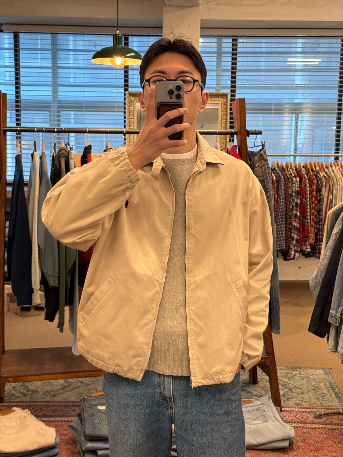 L) 90s Polo Ralph Lauren Harrington Jack 상품이미지1