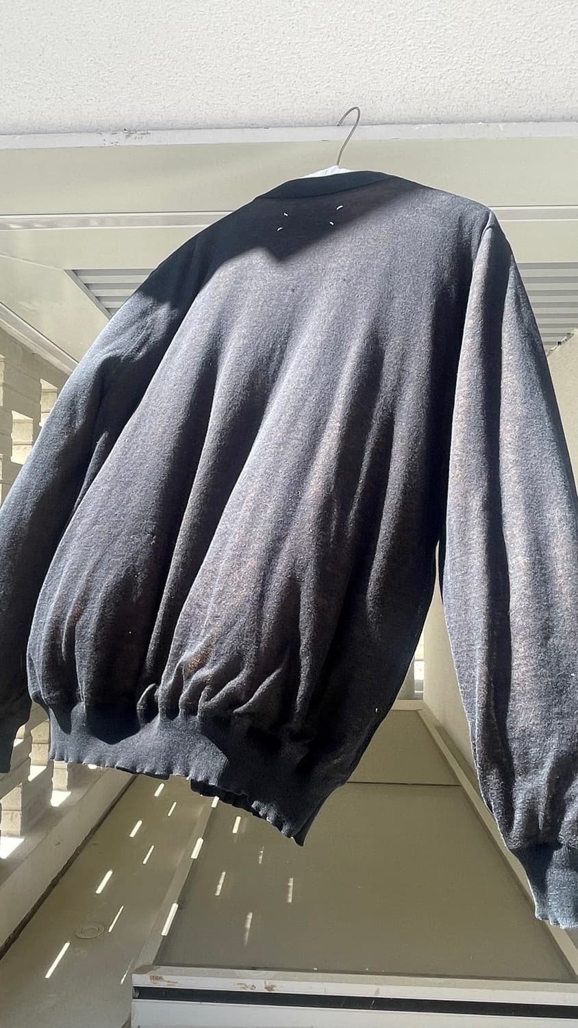 Maison Margiela See-through Cotton V-nec 상품이미지3