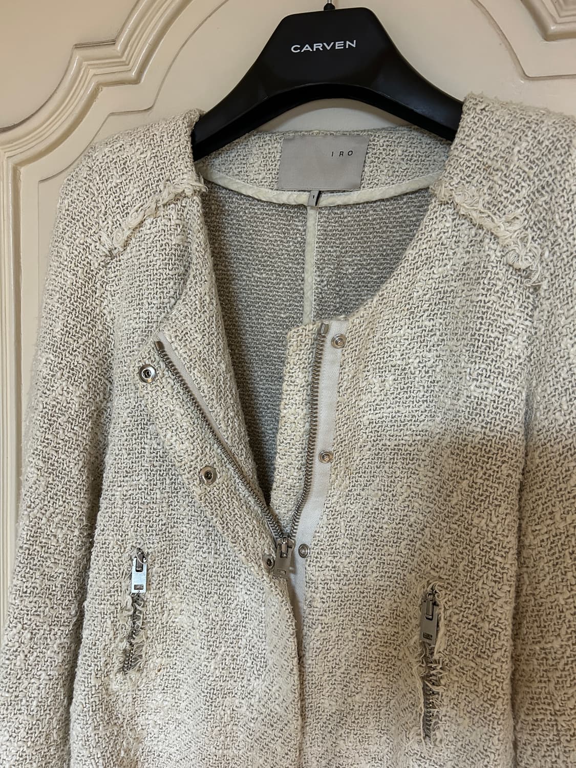 이로 트위드 자켓 상품이미지4