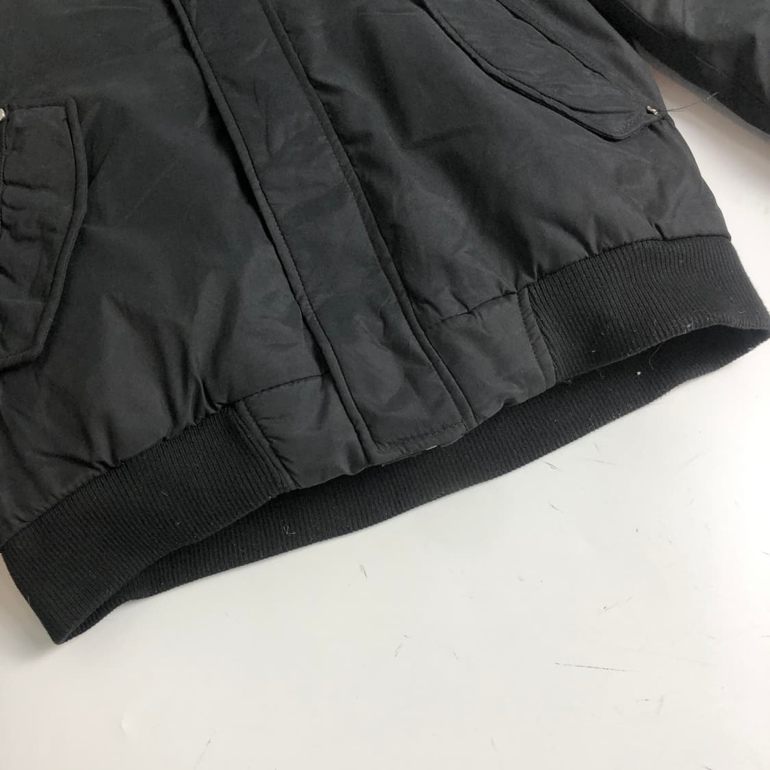 웰스프링 너구리퍼 다운 패딩 L 상품이미지6