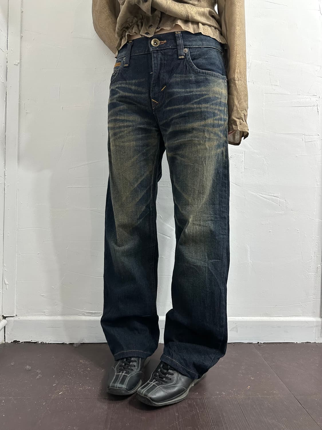 edwin western denim pants 상품이미지3