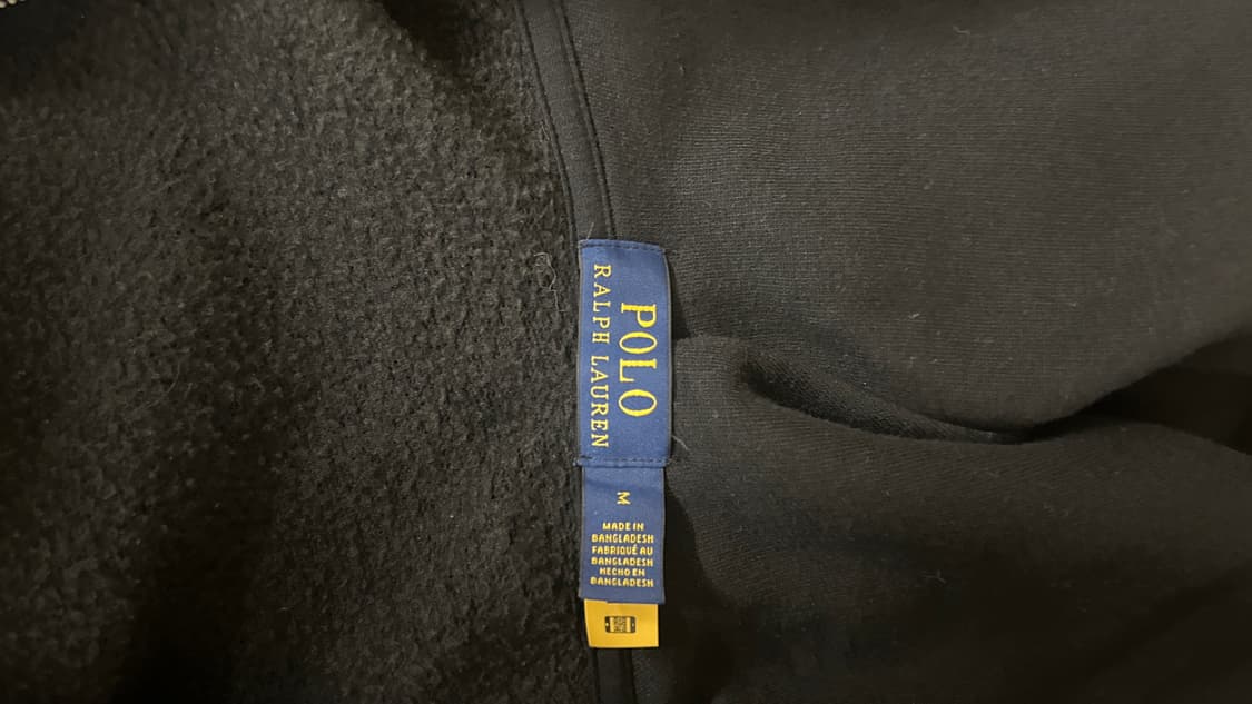 폴로 남성 기모 후드집업 상품이미지2