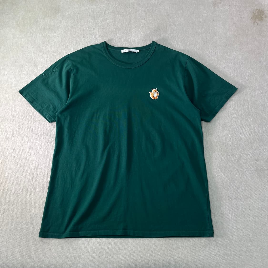 105 메종키츠네 올라잇 폭스패치 반팔 티셔츠 상품이미지1