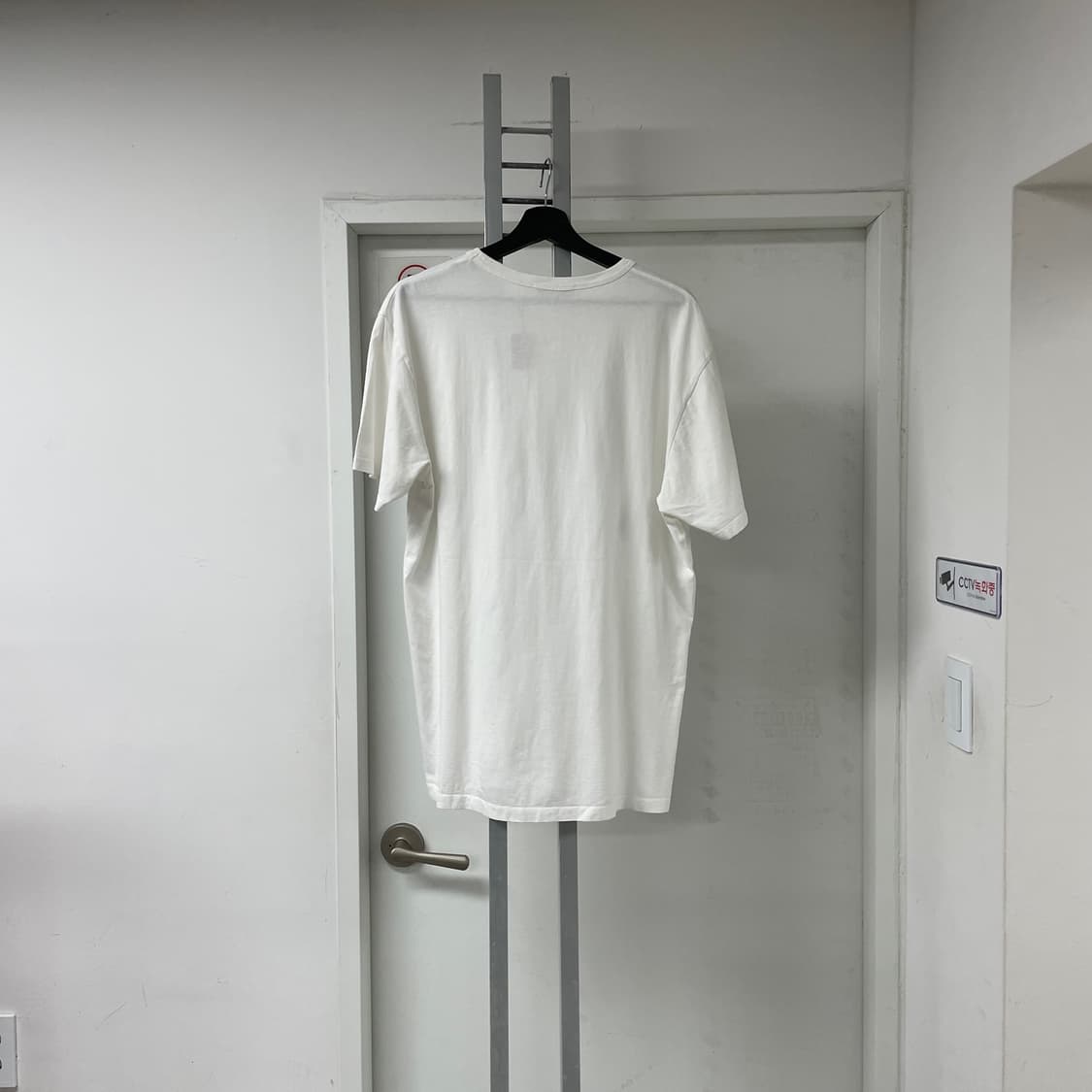 메종키츠네 폭스 반팔 티셔츠 화이트 XL 상품이미지7