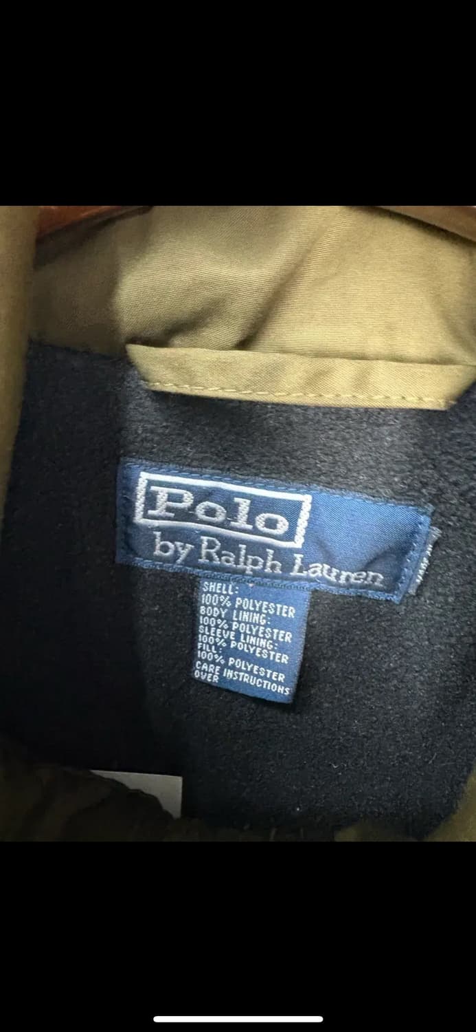 폴로랄프로렌 플리스 나일론 카키 페리 블루종자켓 H1866 상품이미지6