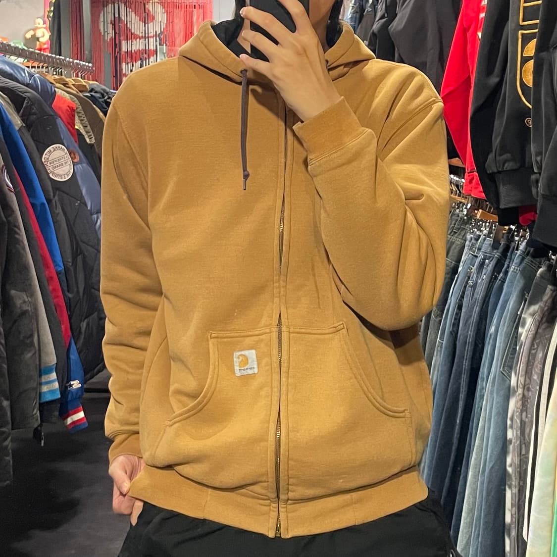 [IM] carhartt 칼하트 된장 후드집업 상품이미지2