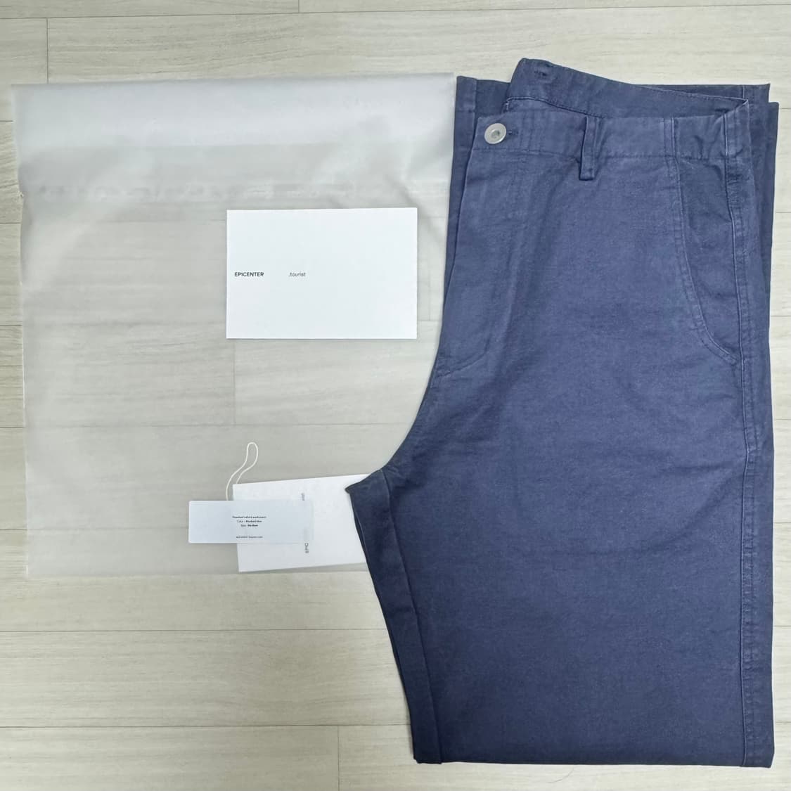 에피센터 투어리스트 Peached oxford work pants 상품이미지3