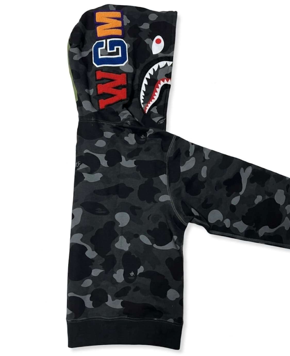 베이프 흑계 후드집업 / L 상품이미지2