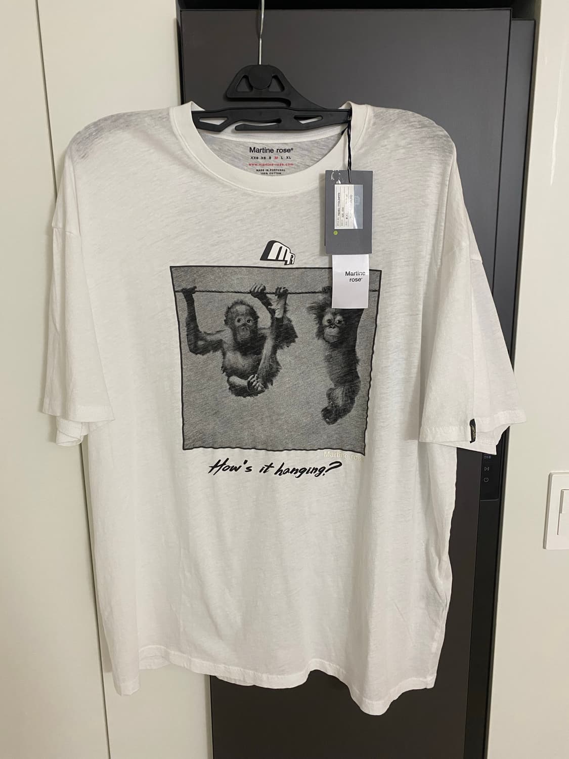 마틴 로즈 반팔티 오버핏M(105-110) 새상품 상품이미지1