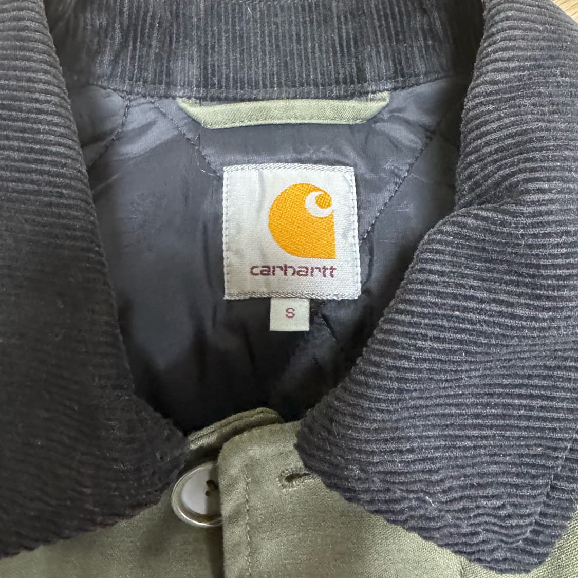 칼하트 wip 해리스 트렌치 코트 S 상품이미지4