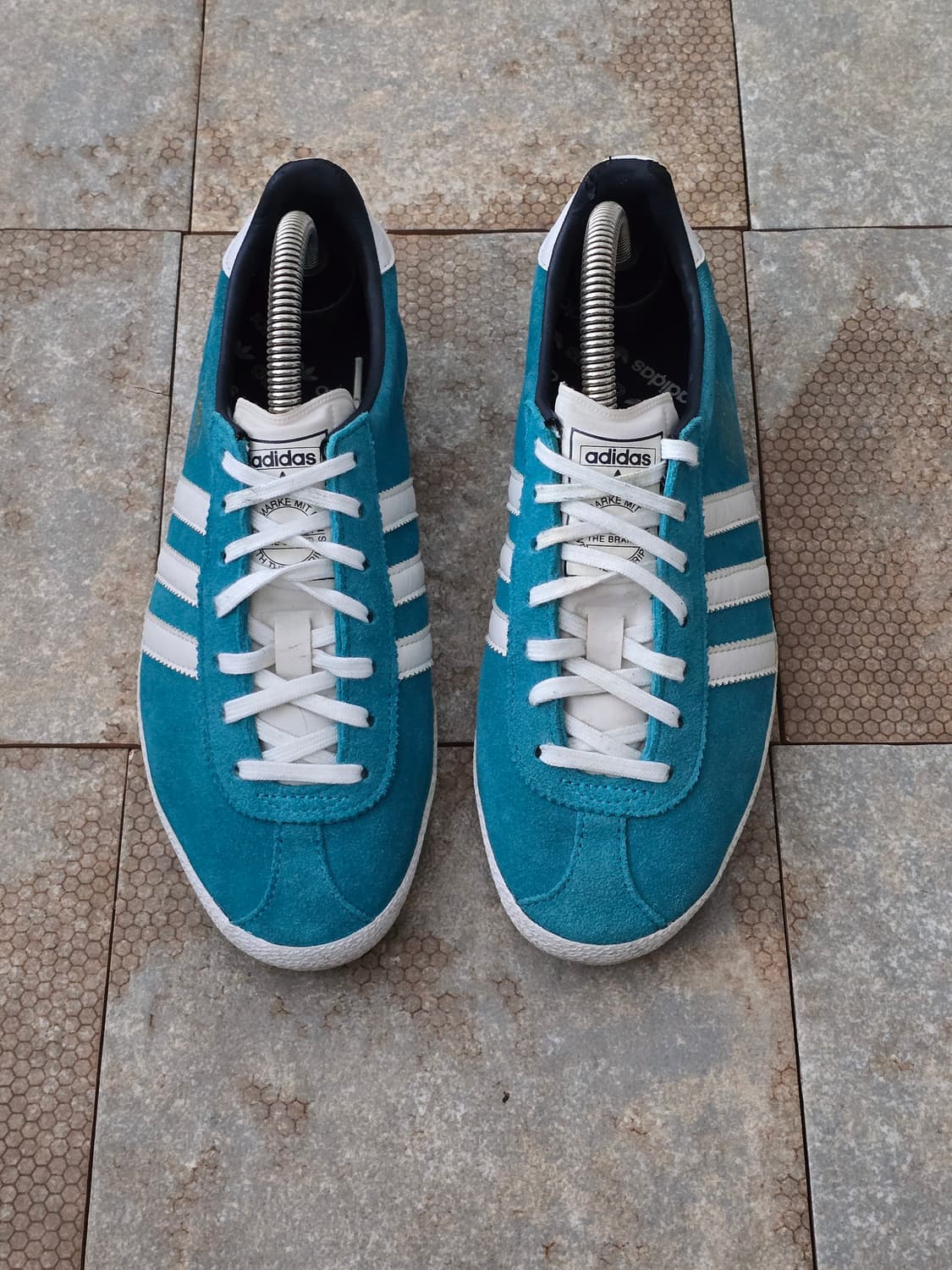 (220)아디다스 빈티지 가젤 아쿠아 블루  상품이미지2