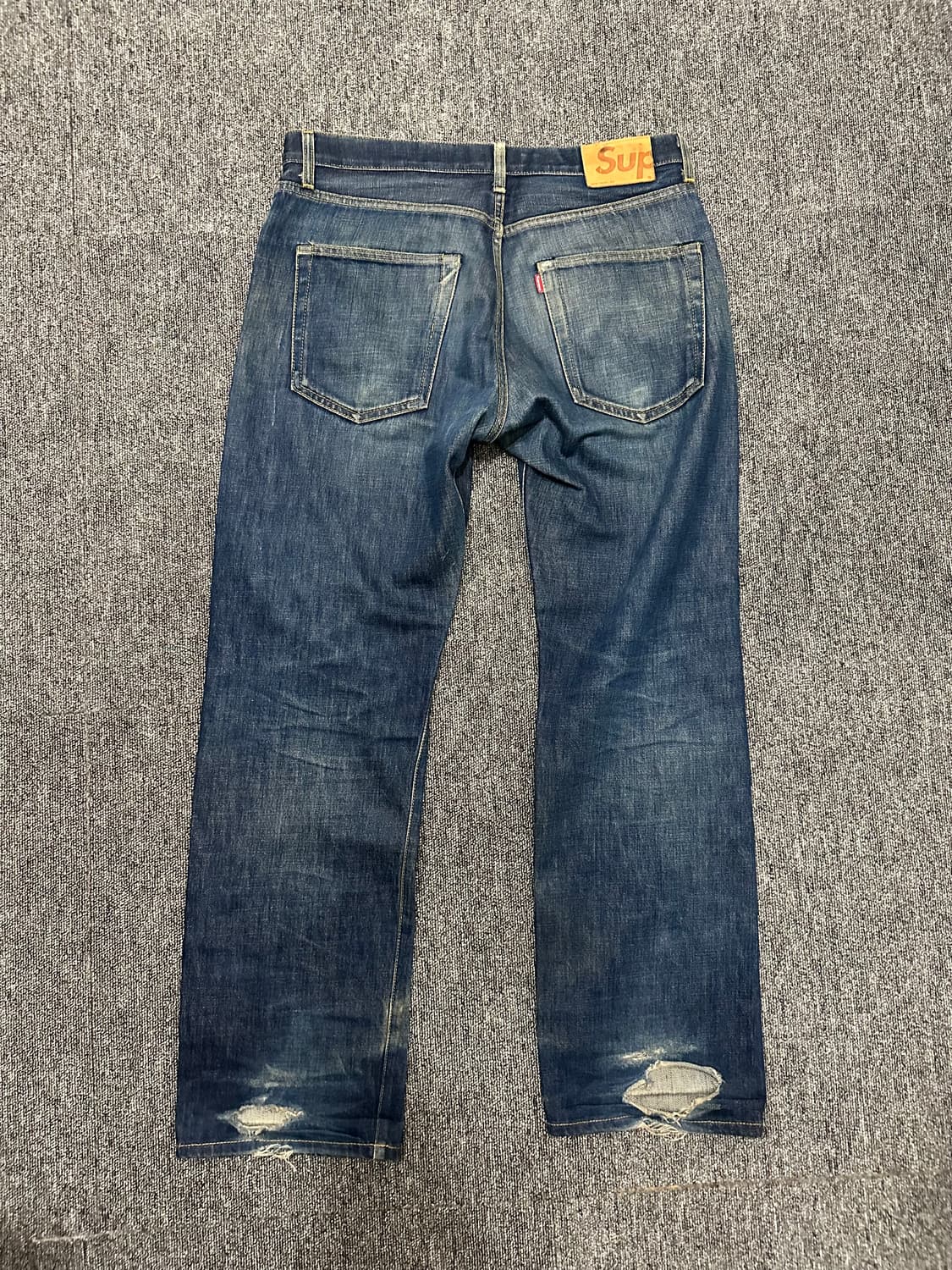 슈프림 셀비지 데님 팬츠 상품이미지4