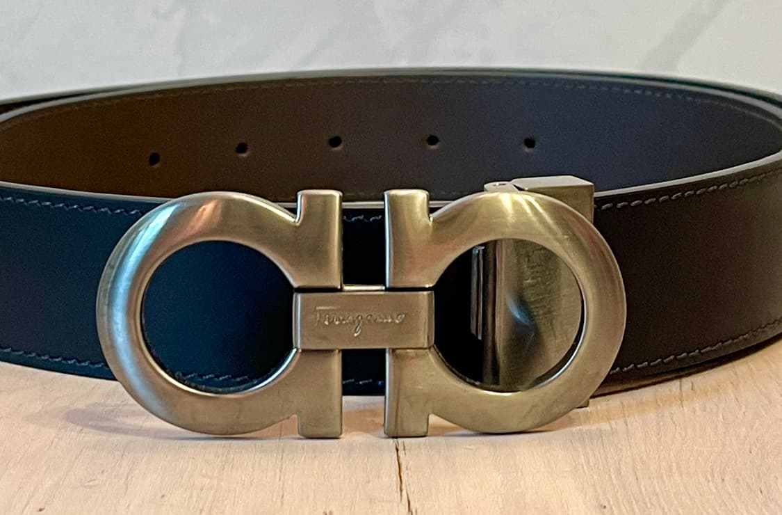 페라가모 Ferragamo 간치니 버클 리버시블 남성벨트 상품이미지2