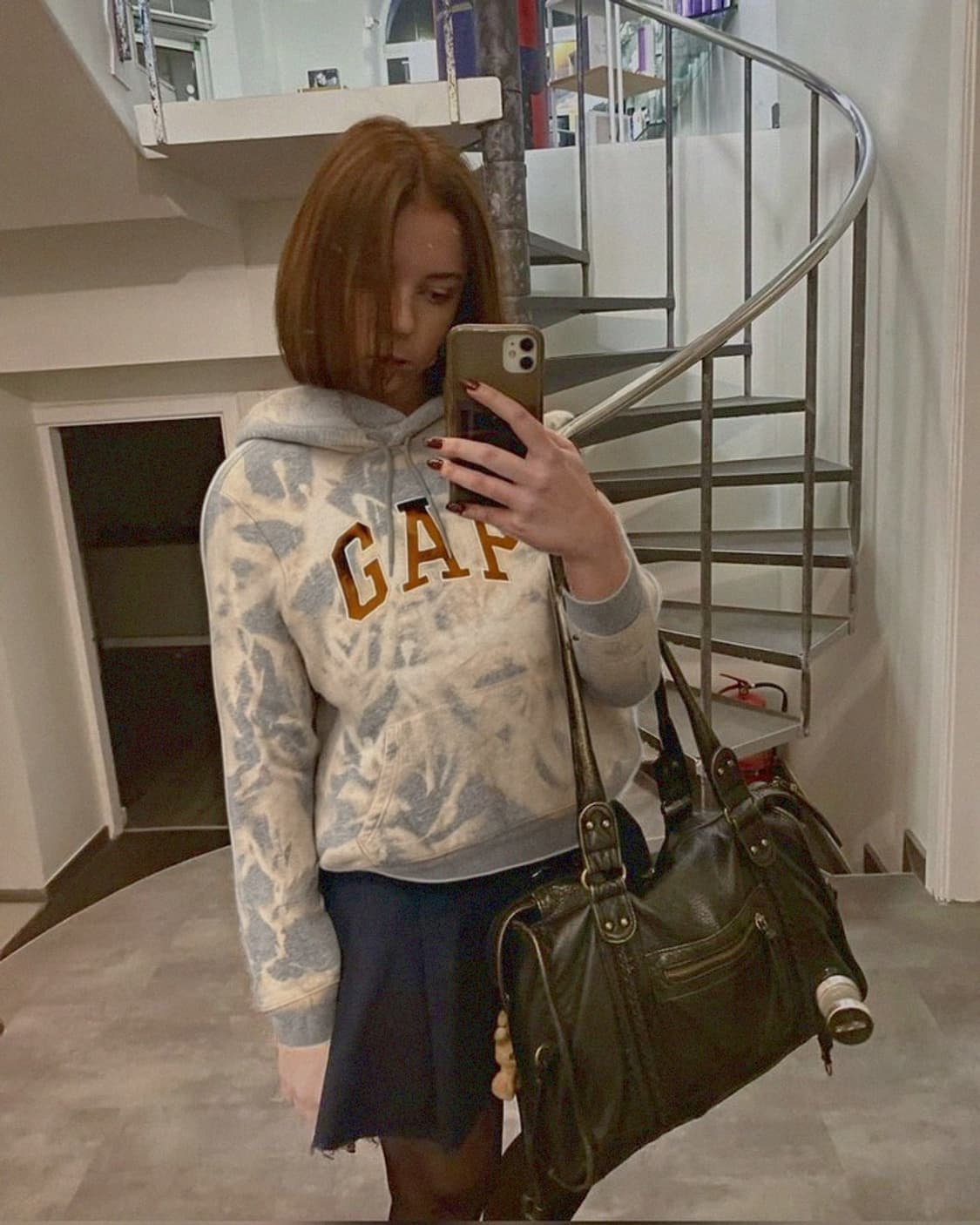 vintage tie-dye hoodie 상품이미지1