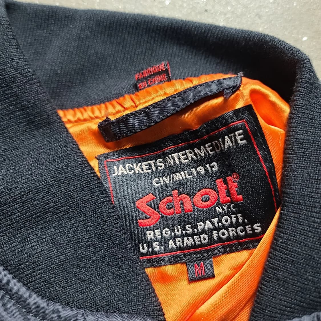 쇼트 nyc 패치워크 항공점퍼 상품이미지6