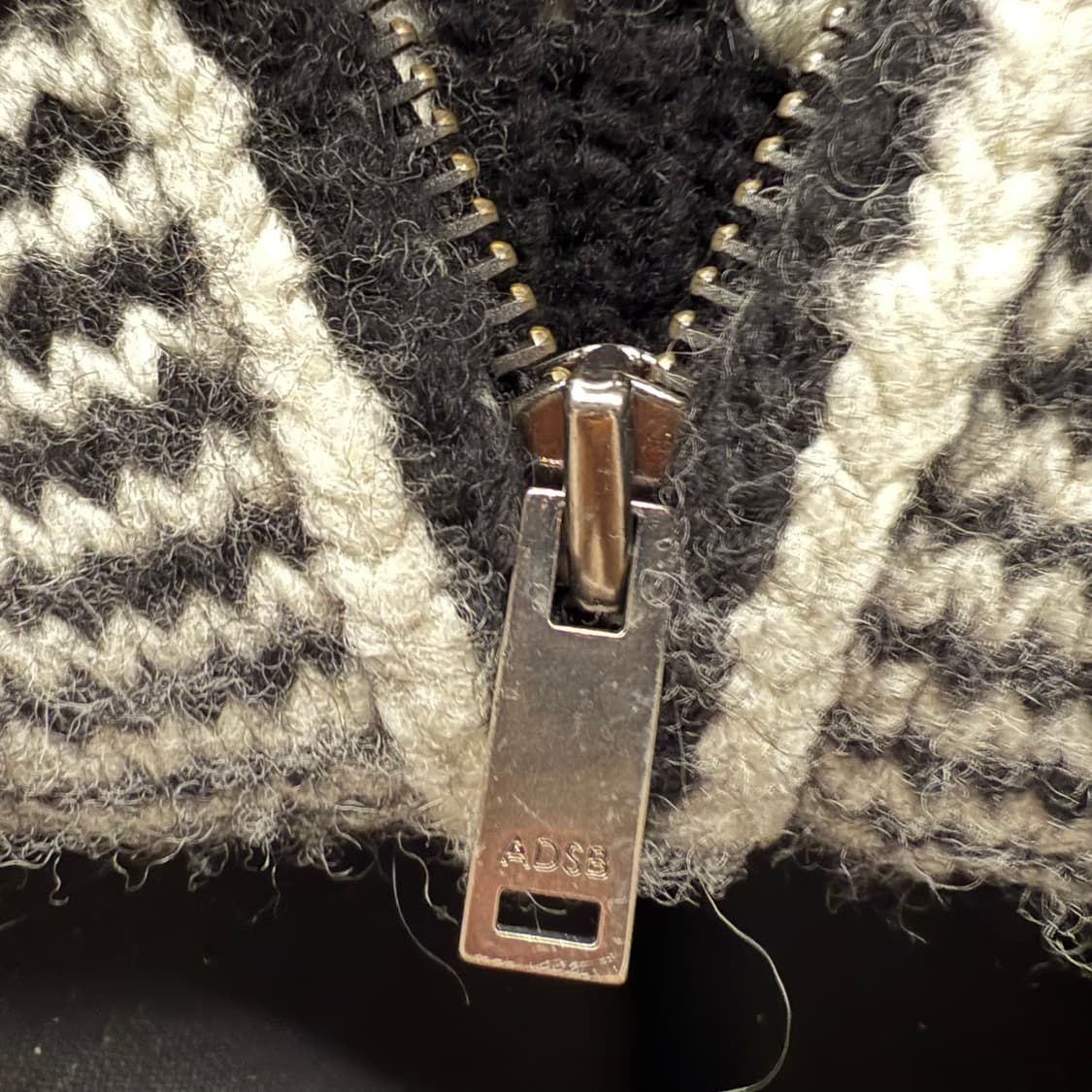 앤더슨벨 코위찬 해골 스컬 펑크 니트 가디건 상품이미지5