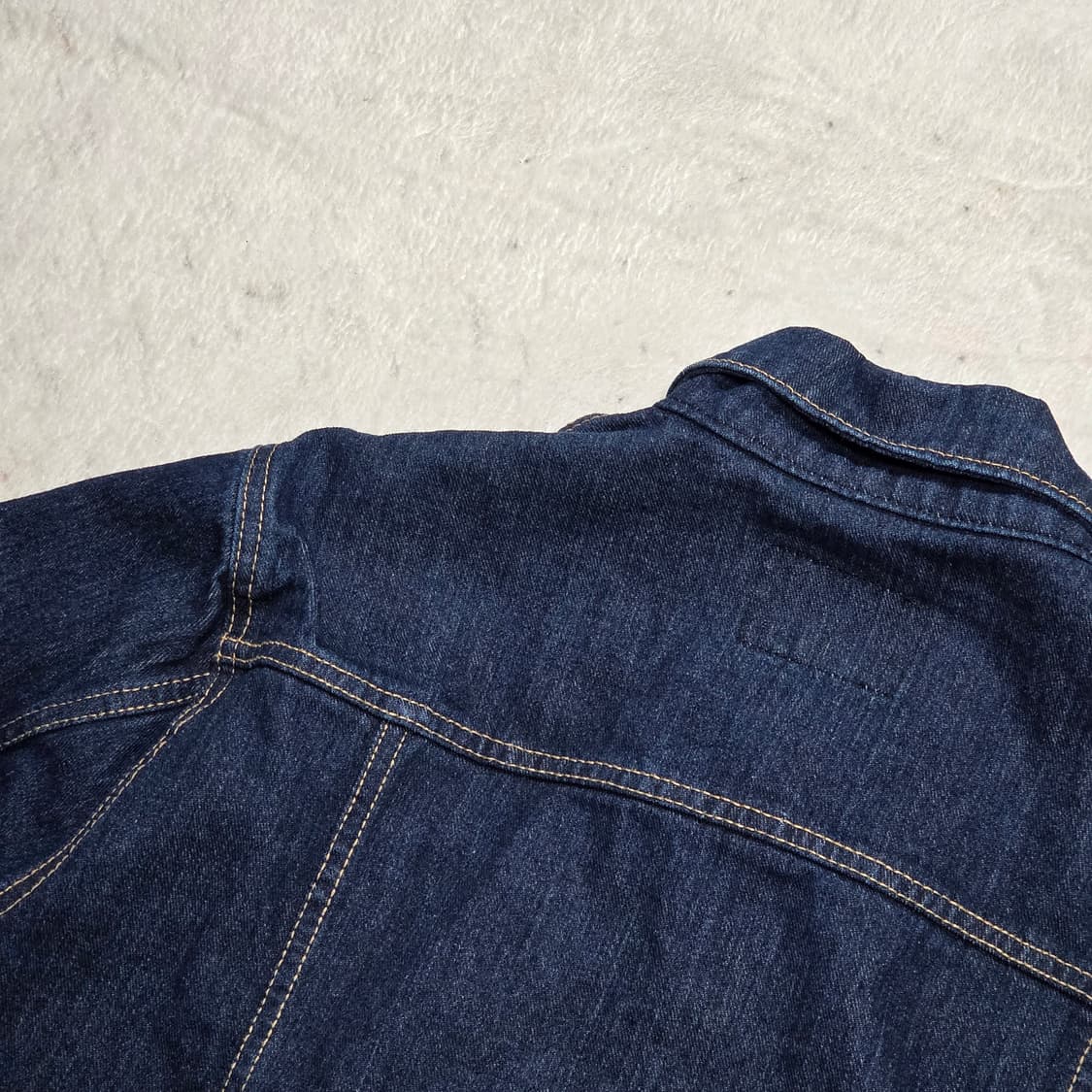 진청 스티치 트러거 데님 자켓 상품이미지5