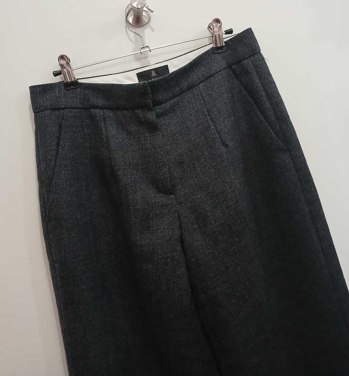 랑방컬렉션 모100% 와이드 팬츠 상품이미지1