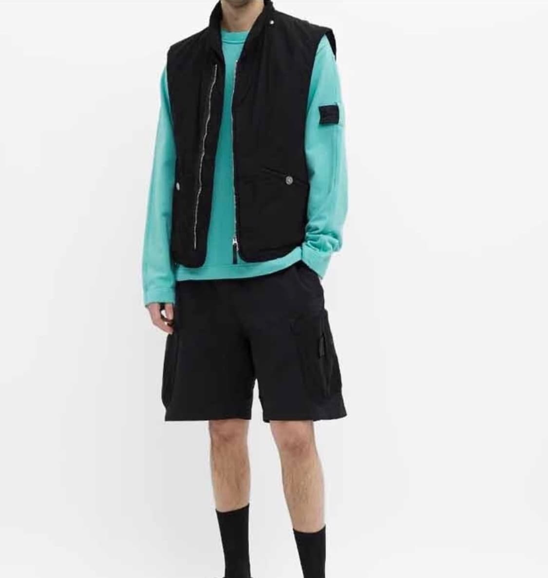 [새상품]스톤아일랜드 쉐도우프로젝트 와펜 맨투맨 상품이미지7