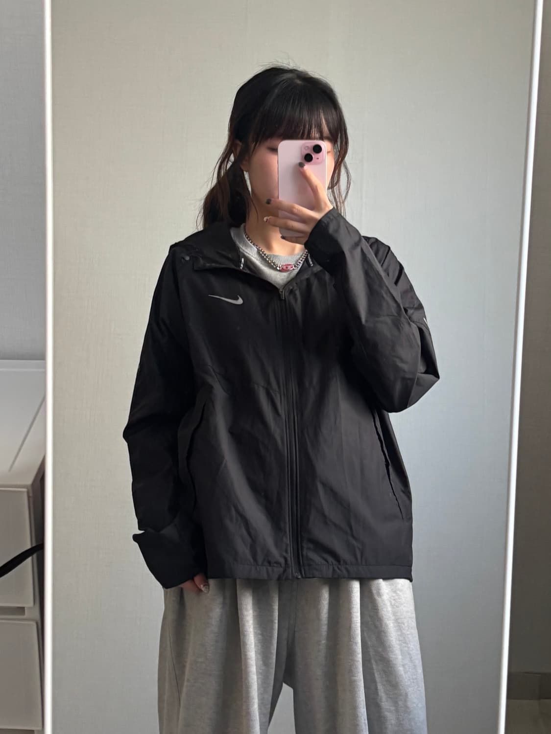 나이키 러닝 바람막이 L 상품이미지2