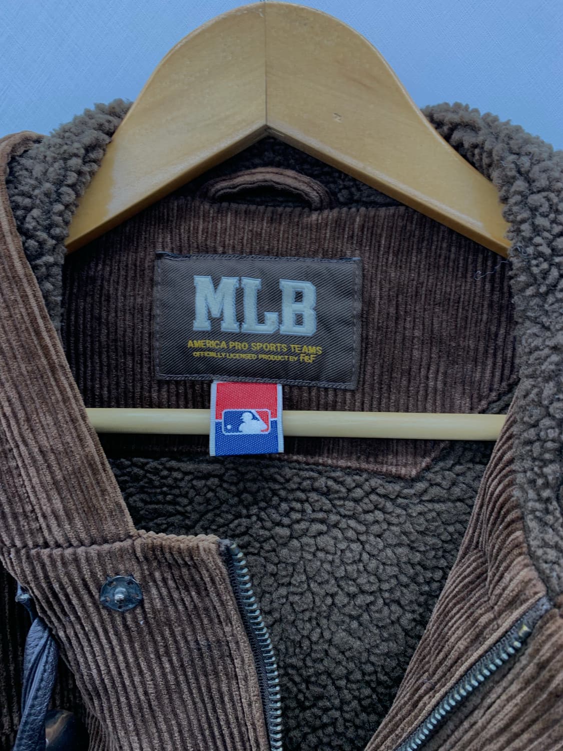 MLB 코듀로이 떡볶이 코트 상품이미지8