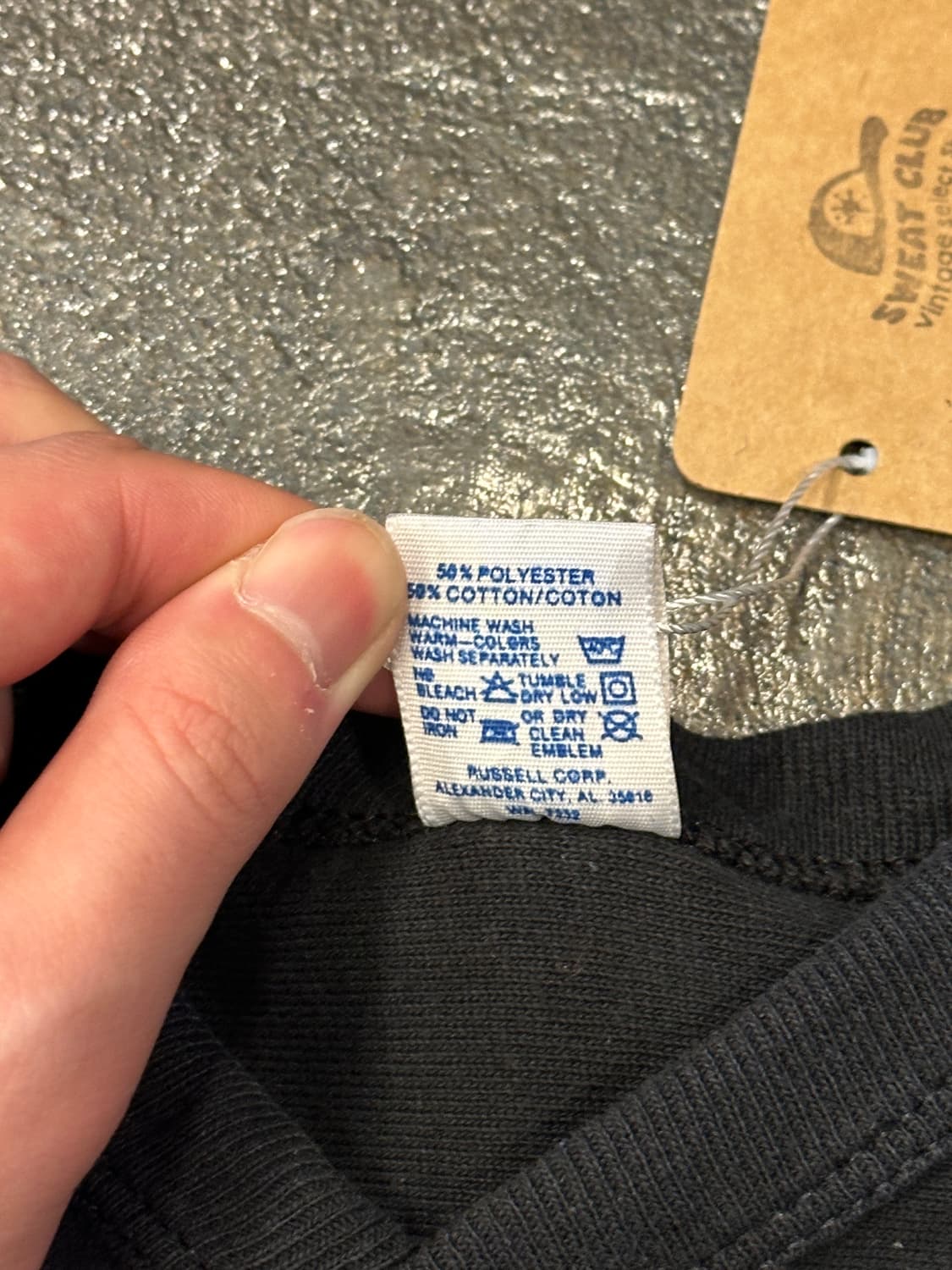 90s Russell USA 러셀 블랭크 풋볼 롱슬리브 XL 상품이미지5