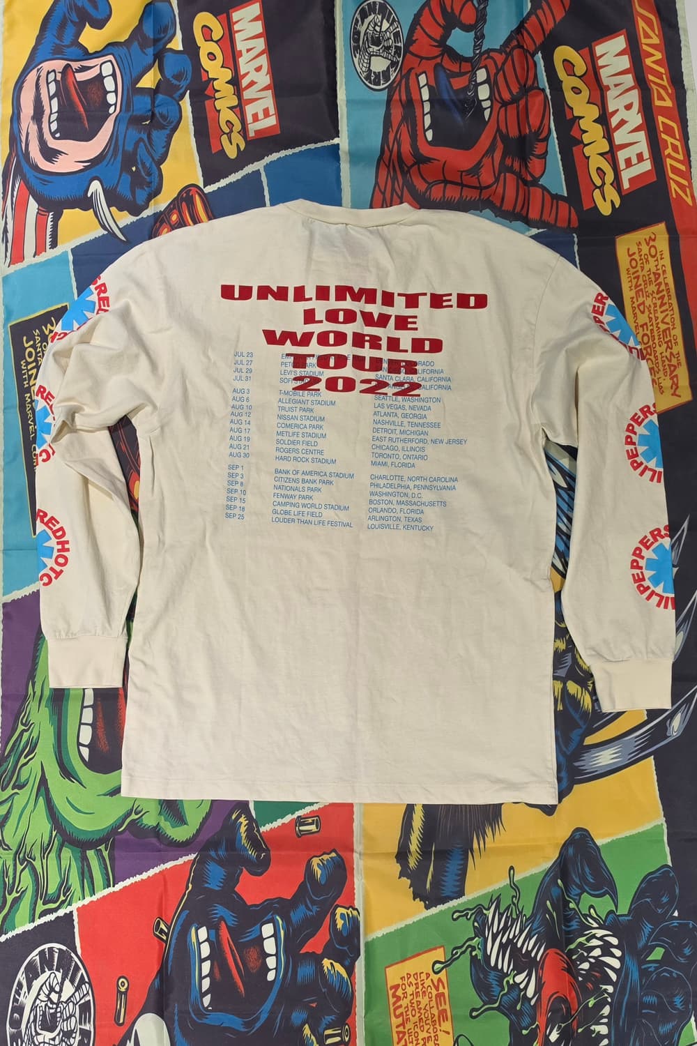 2022 Red Hot Chill Peppers 롱슬리브 S 상품이미지7