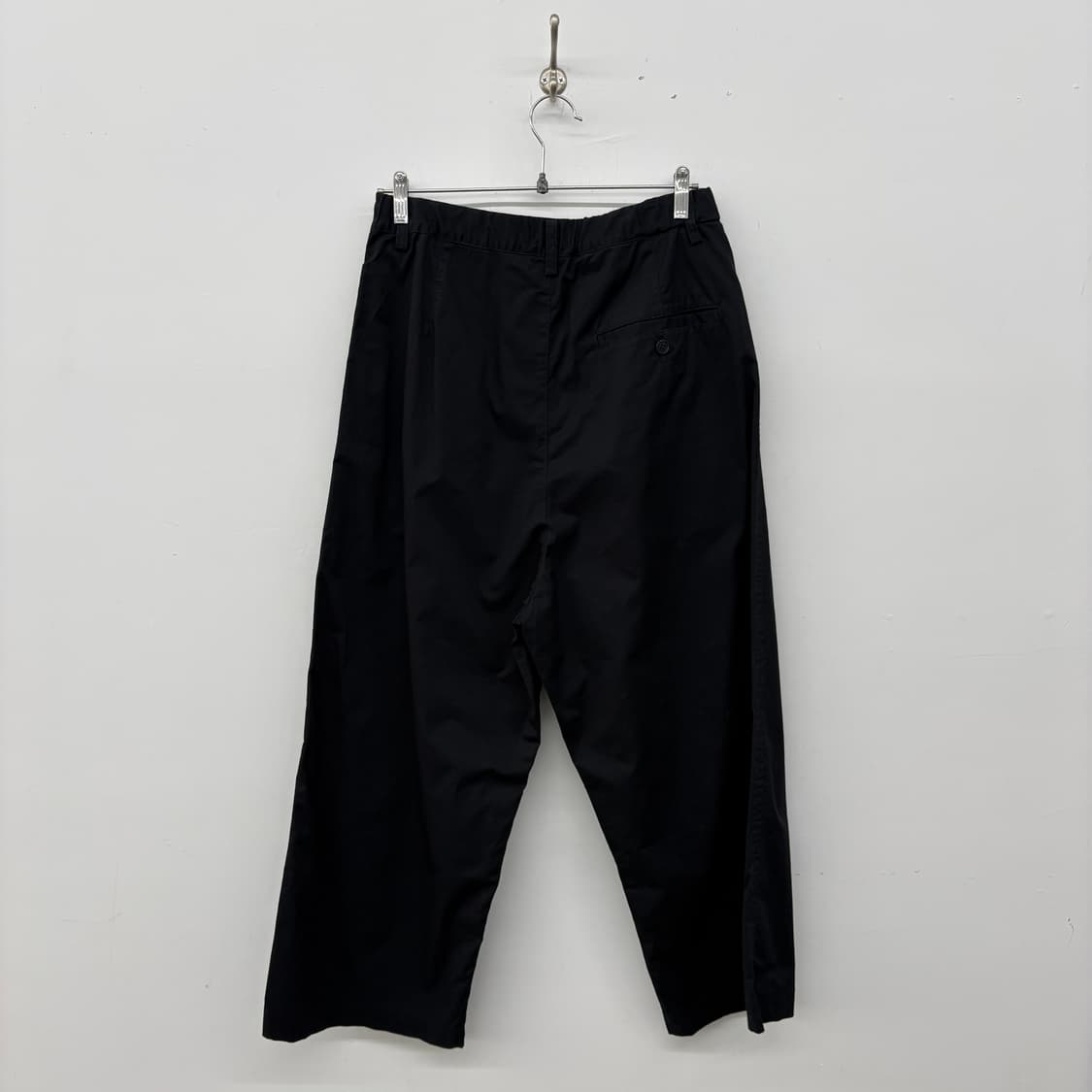 이세이미야케 검정색 와이드 팬츠 29in 상품이미지3