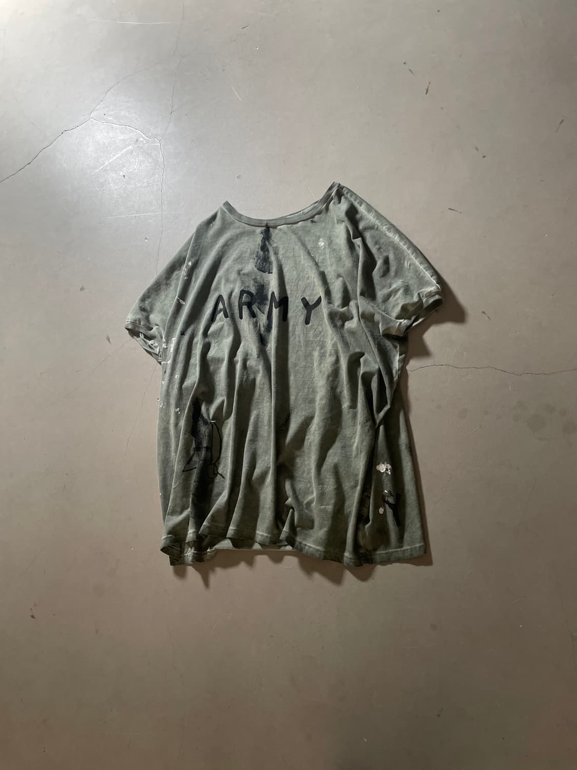 KZ Atelier ARMY Painting T-shirt 상품이미지1