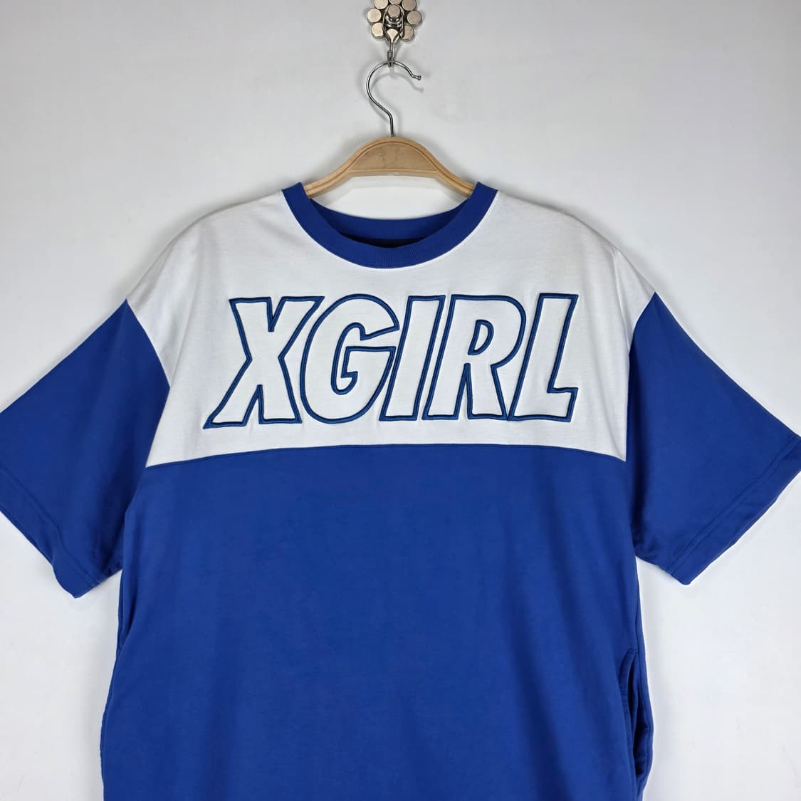 X-Girl 빅로고 롱티셔츠/미니원피스 상품이미지2