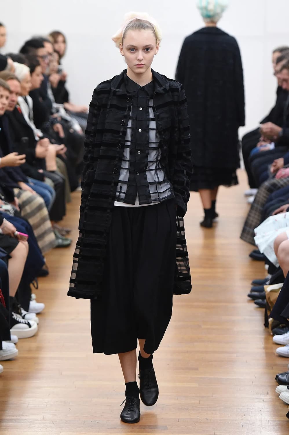 꼼데가르송 꼼데가르송 16ss 플리츠 팬츠 m사이즈 상품이미지1