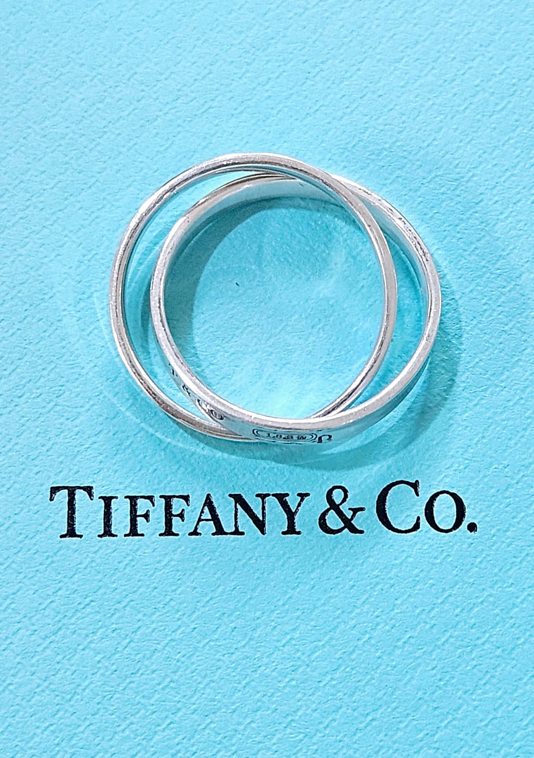 티파니앤코 1837 인터로킹 서클 반지 us9/국내19호 [정품/풀구성] 상품이미지2