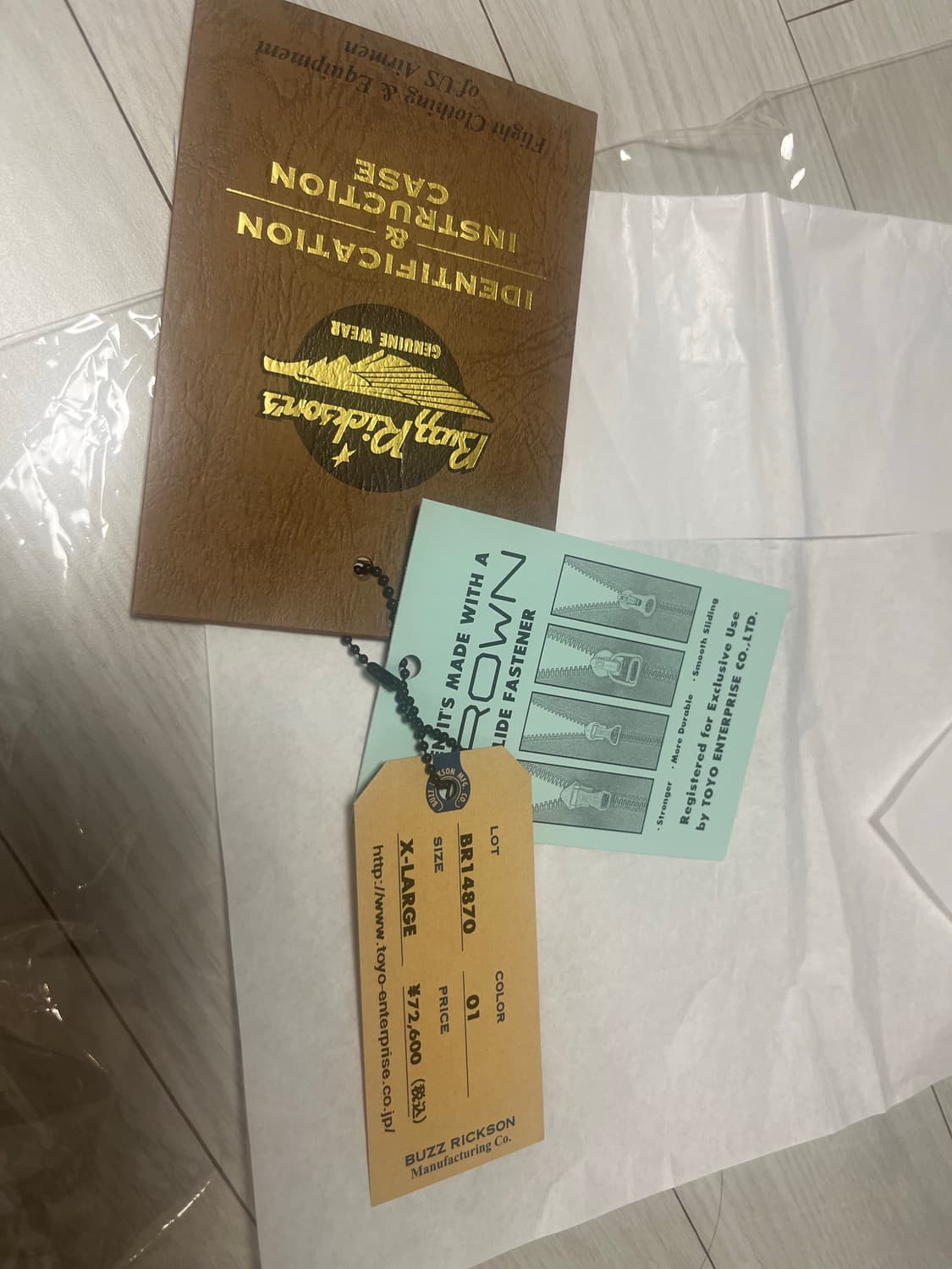 XL 버즈릭슨 마원 MA-1    L2B 상품이미지3