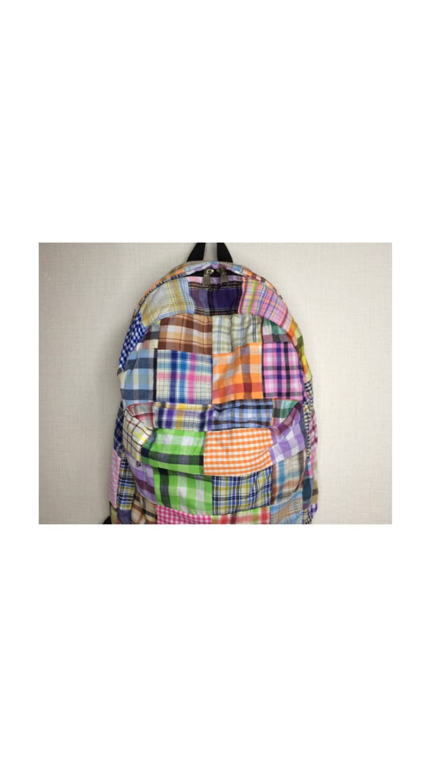빈티지 컬러풀 패치워크 백팩 상품이미지2