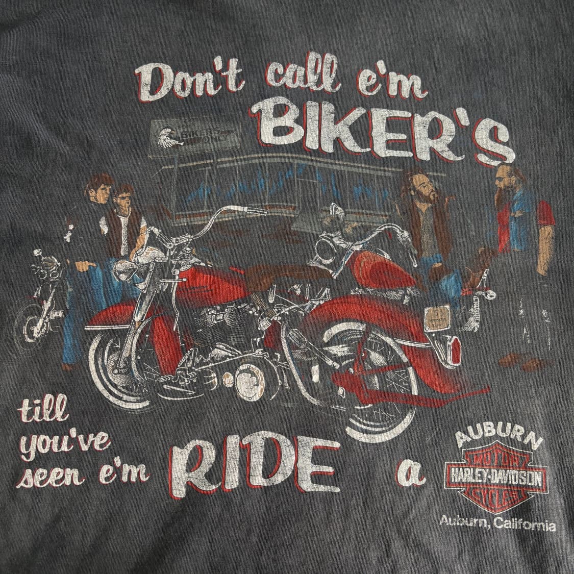 80s 빈티지 할리데이비슨 티셔츠 상품이미지5
