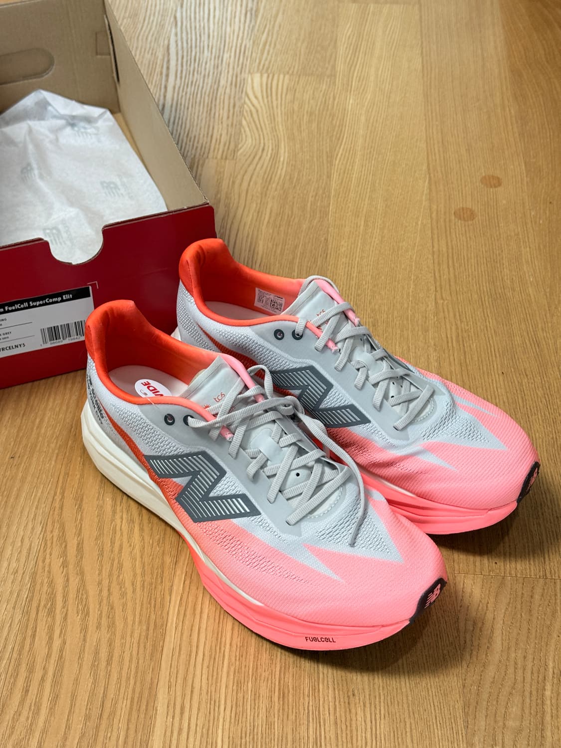 뉴발란스 sc엘리트 v5 뉴욕마라톤 W볼 10.5(275)사이즈 새제품 상품이미지1