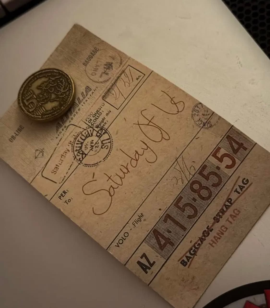 STU 코인 브로치 상품이미지1