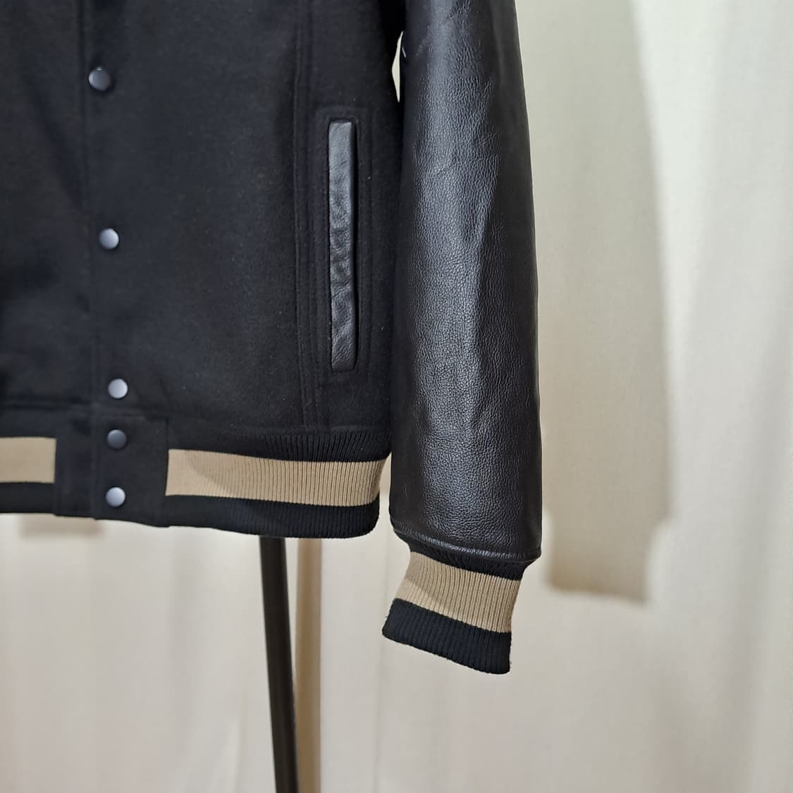 (택포) 프리즘웍스 카우하이드 바시티자켓 L B824 상품이미지3