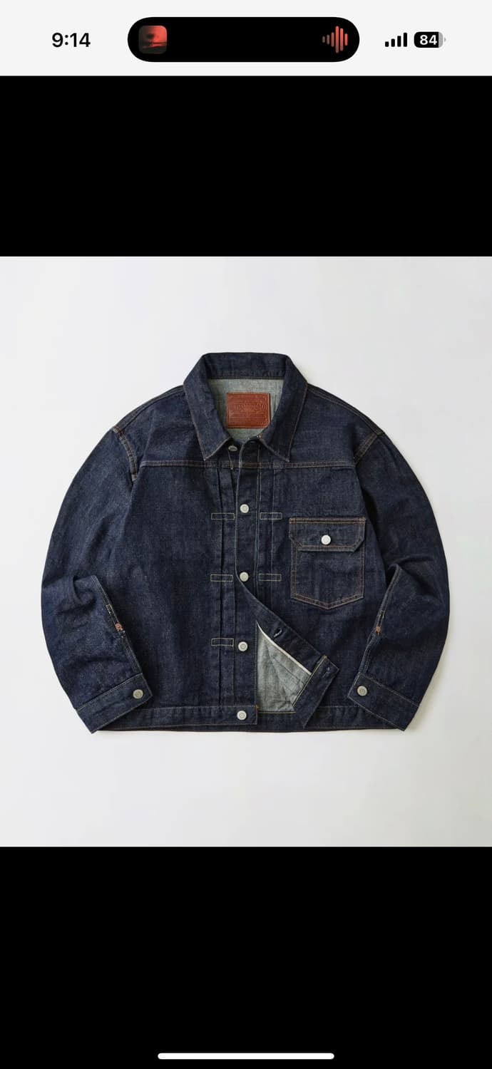 아웃스탠딩 셀비지 데님 셋업 상품이미지6